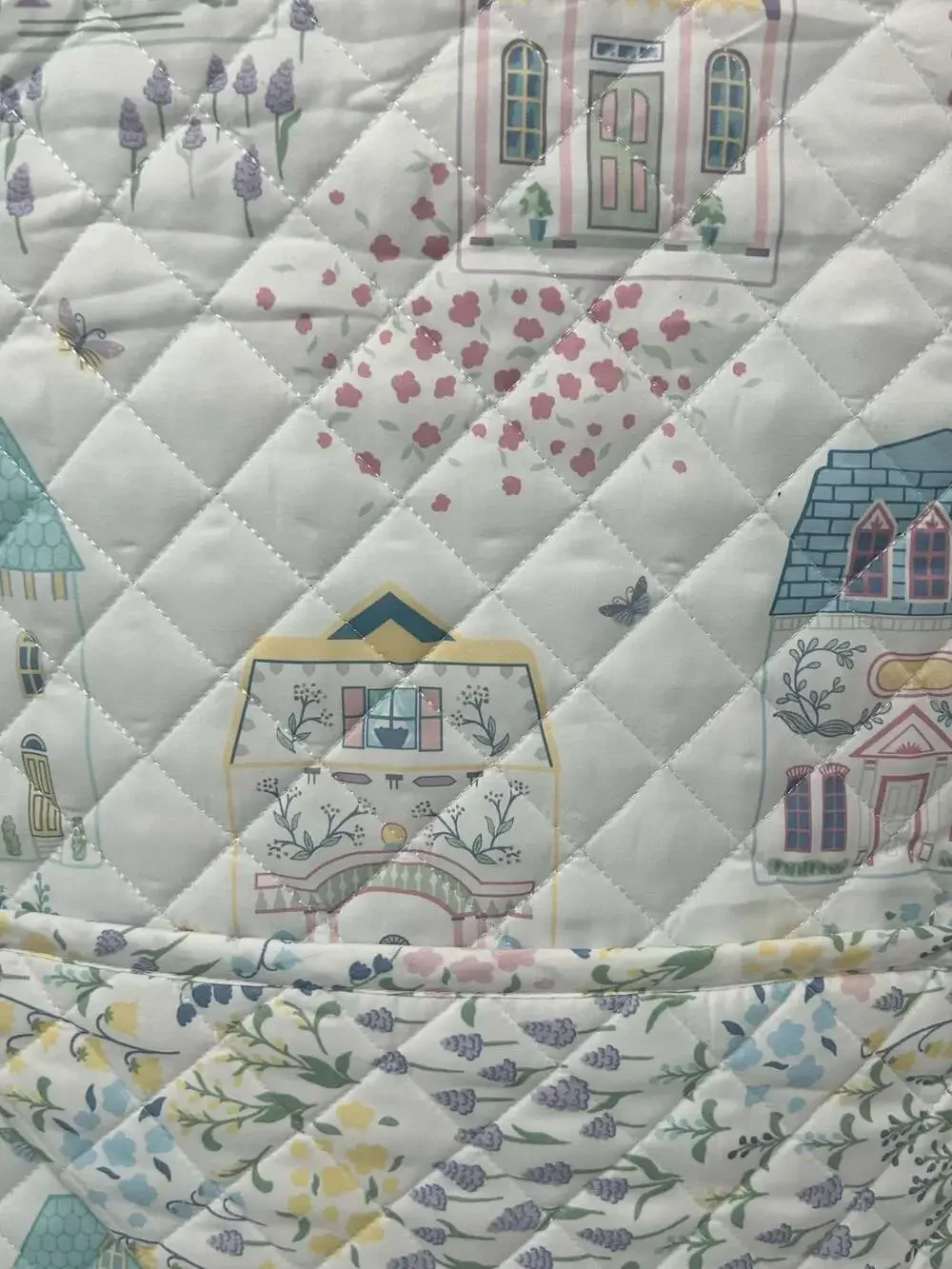 Lenox Spice Village 3-Piece Reversible King Quilt Set